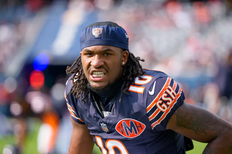 Caleb Williams is all-in on Bears WR Luther Burden