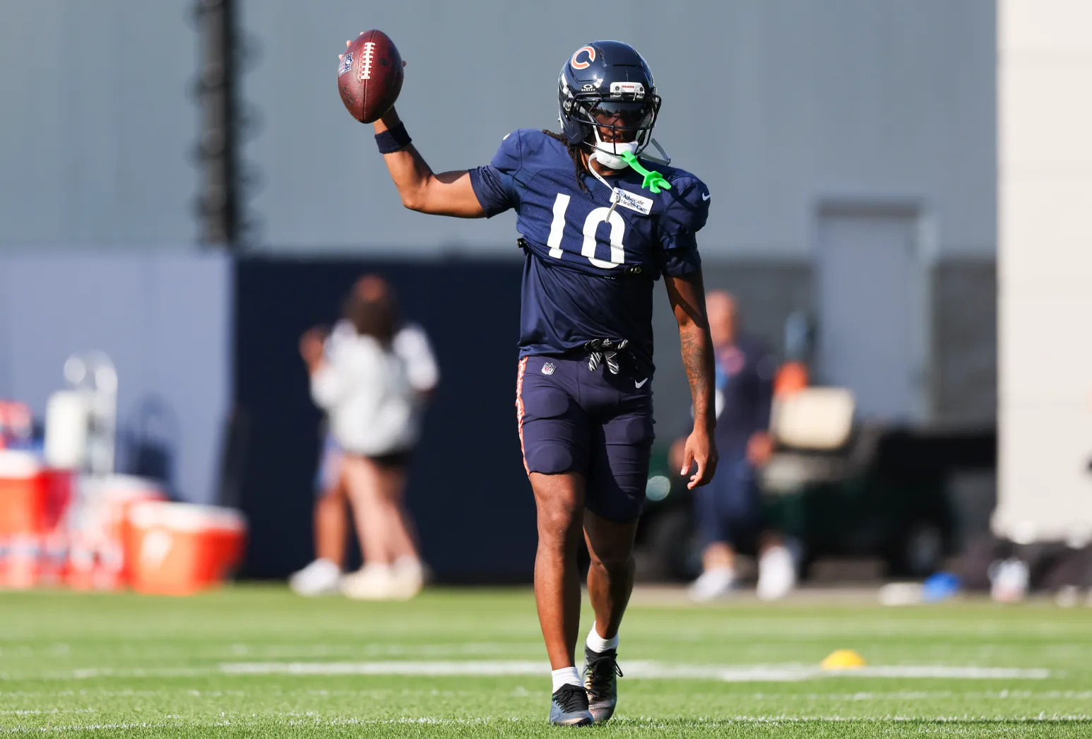Luther Burden III is turning Bears training camp hype into superstar expectations