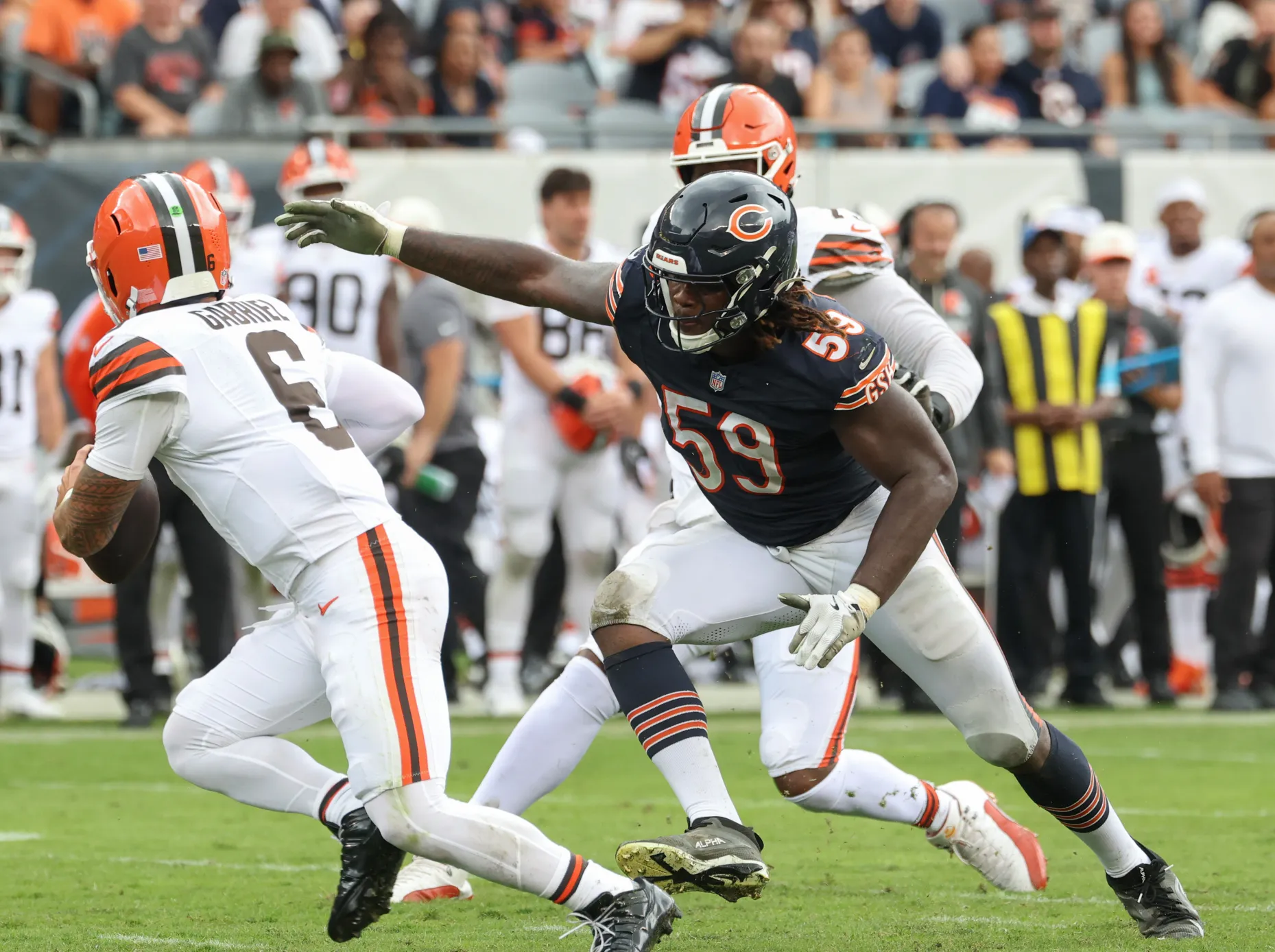 Ben Johnson praises Jamree Kromah after breakout Bears preseason performance