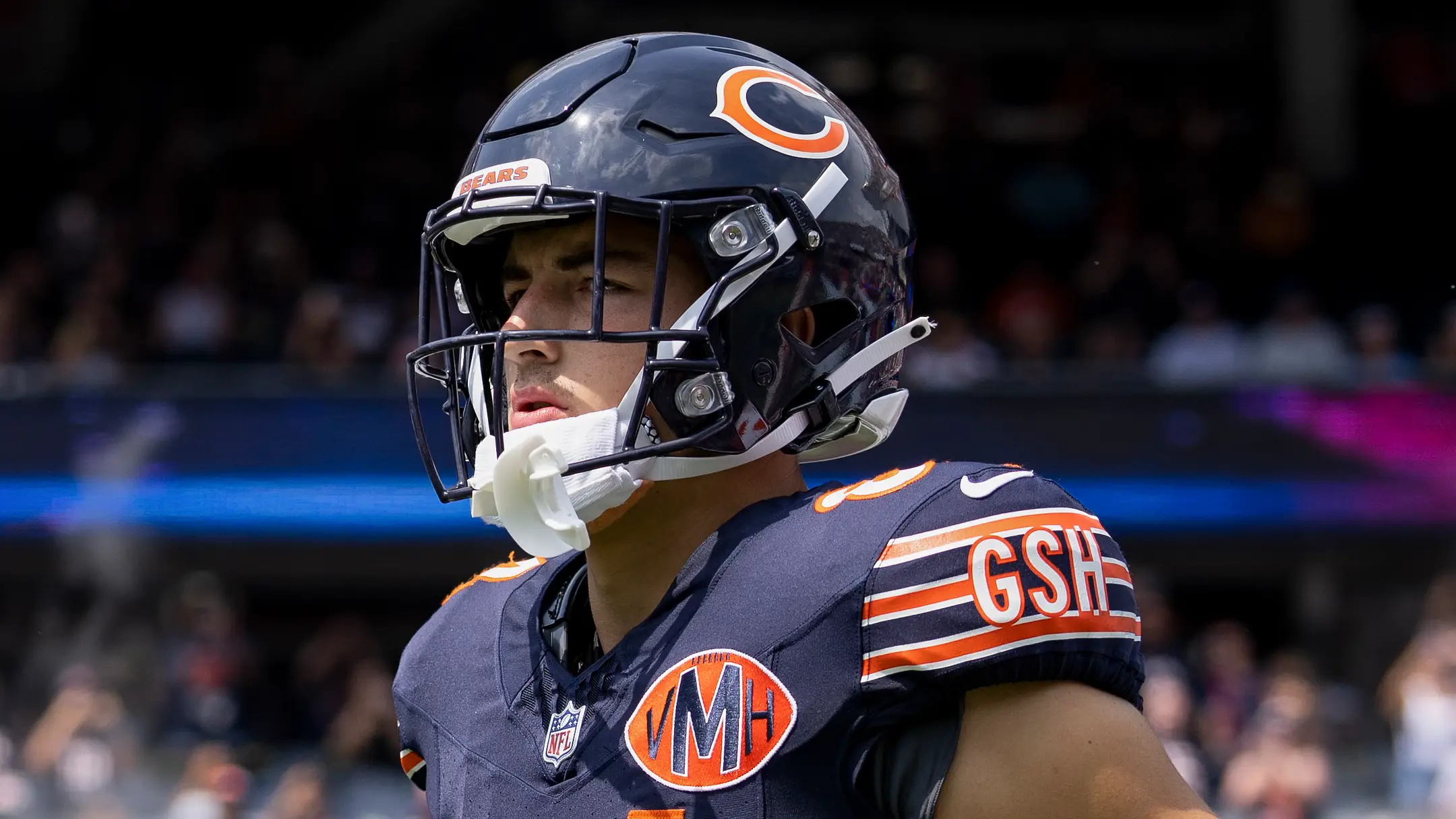 Cole Kmet explains why Bears opponents may have no good answer for Colston Loveland