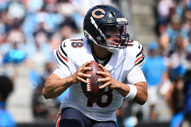 PFF's baffling Caleb Williams grade doesn't match what Bears fans watched in Week 1