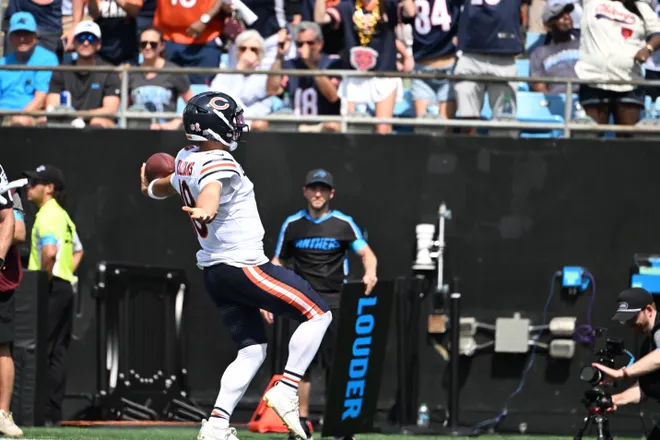 This ridiculous Caleb Williams speed stat shows Bears opponents have another problem