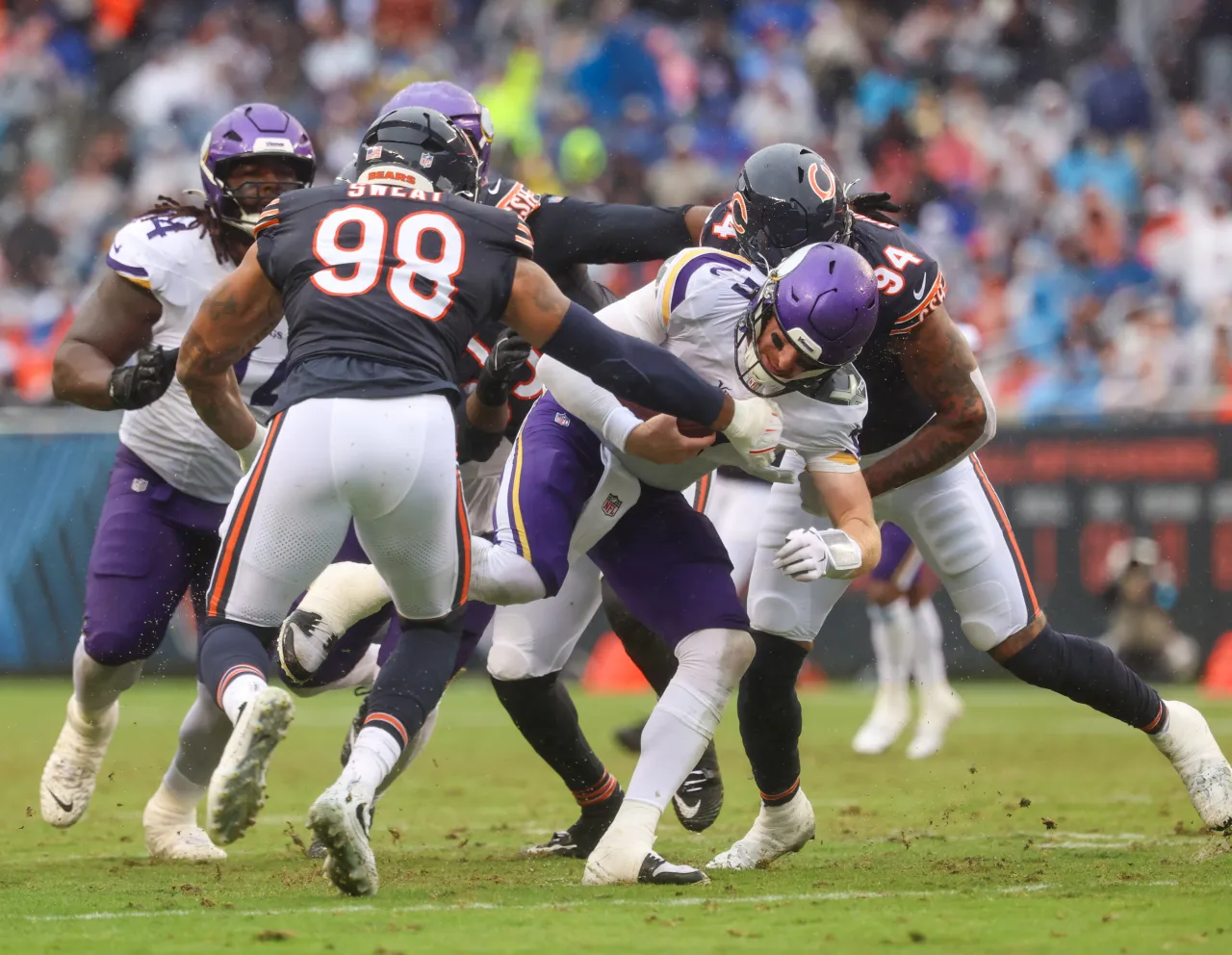 Bears fixed their biggest Week 1 problem and somehow still lost to Vikings