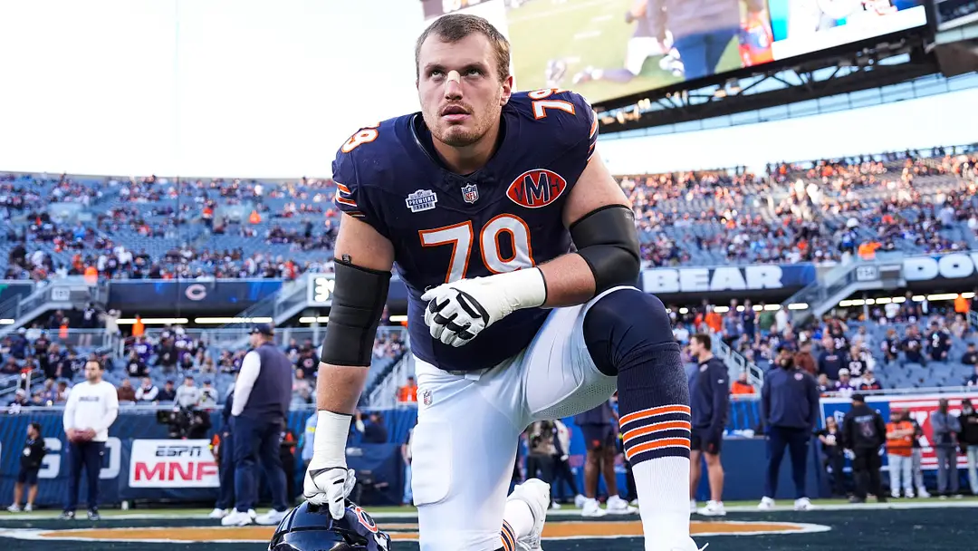 Theo Benedet will start at left tackle for Bears vs. Jets