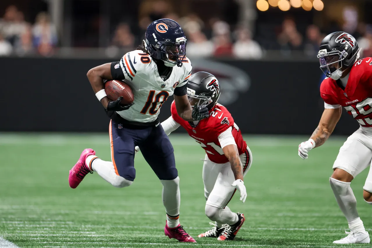Luther Burden Chicago Bears Atlanta Falcons